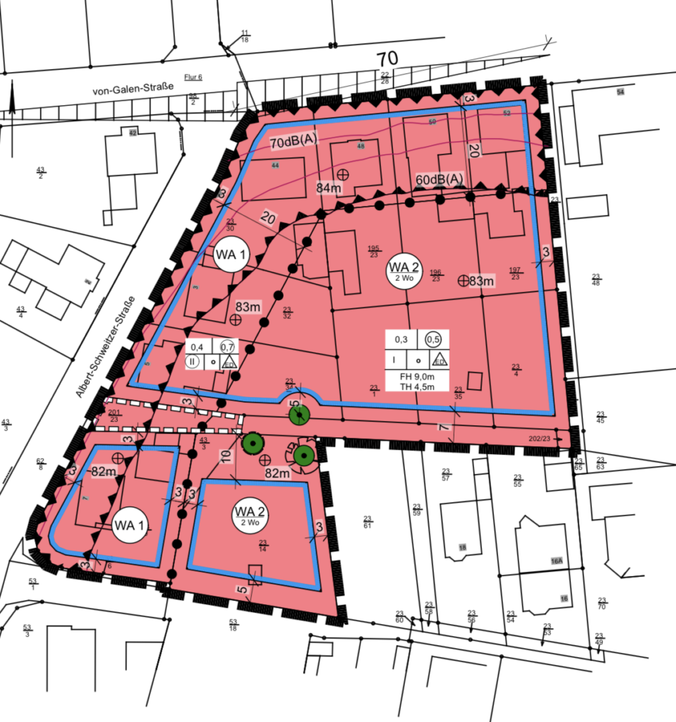 allgemeines Wohngebiet geoPlan Bunten