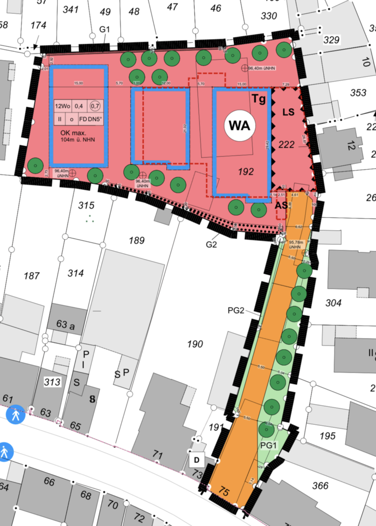 allgemeines Wohngebiet geoPlan Bunten